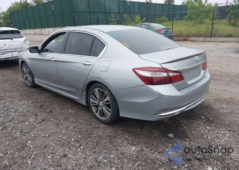 2017 Honda Accord Sport from USA, damaged, VIN 1HGCR2F5XHA261242